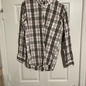 Izod Men’s Long Sleeve Button Down Shirt Size Small